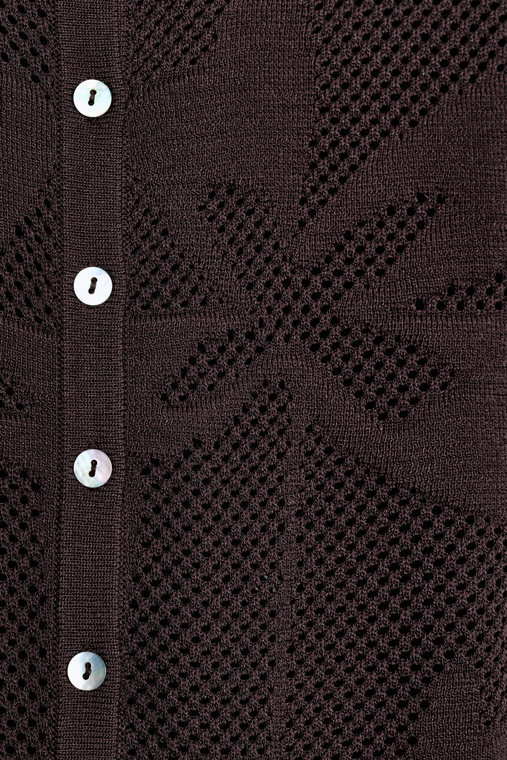 VESTE EN MAILLE JACQUARD